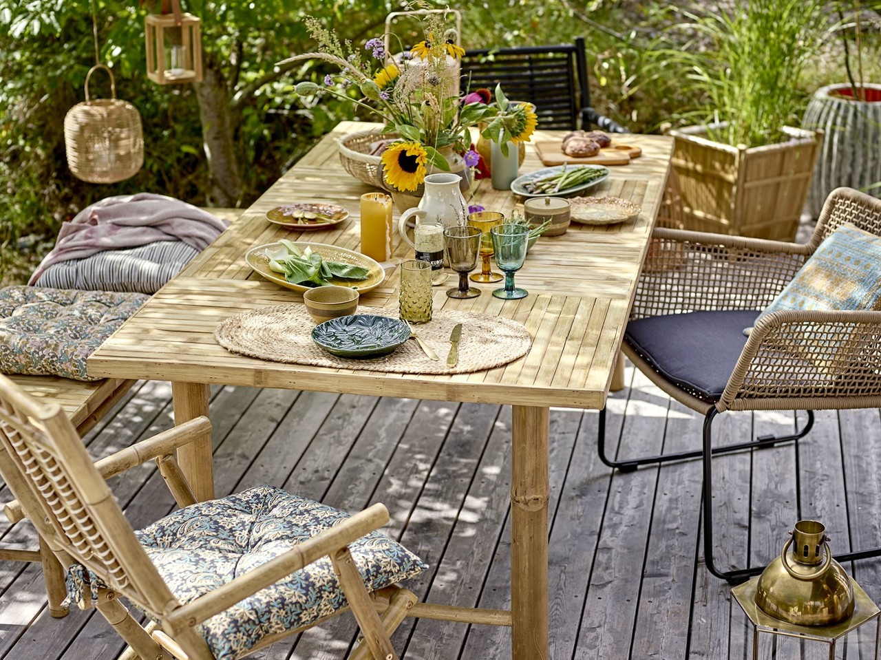 Bloomingville Mundo Lounge chair brown - 82051214 Bloomingville Mundo Lounge chair brown - 82051214