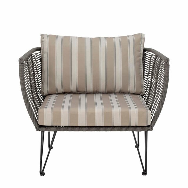 Bloomingville Mundo Loungestoel - groen - 82051158 Bloomingville Mundo Loungestoel - groen - 82051158