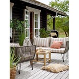Bloomingville Mundo Loungestoel - groen - 82051158 Bloomingville Mundo Loungestoel - groen - 82051158