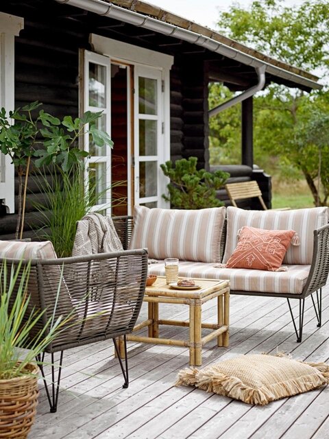 Bloomingville Banc Mundo vert - 82052151