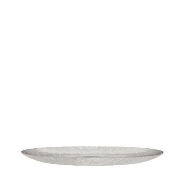 Hubsch Assiettes en verre ø27cm - set de 12 pièces