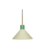 Hubsch Hanging lamp metal - brown/green/yellow