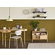 Hubsch Hanglamp metaal - bruin/groen/geel Hubsch Hanglamp metaal - bruin/groen/geel