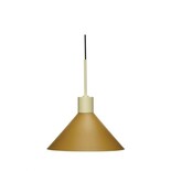 Hubsch Hængende lampe metal - sand/brun