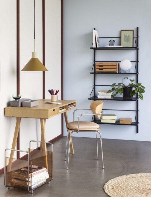 Hubsch Hanglamp metaal - zand/bruin