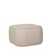Hubsch Poef polyester- beige Hubsch Poef polyester- beige