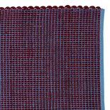 Hubsch Wool rug - blue/burgundy Hubsch Wool rug - blue/burgundy