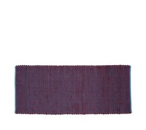 Hubsch Tapis en laine - bleu/bordeaux