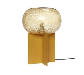 Hubsch Bordlampe glass - rav