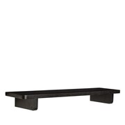 Hubsch Wall shelf oak veneer - black Hubsch Wall shelf oak veneer - black