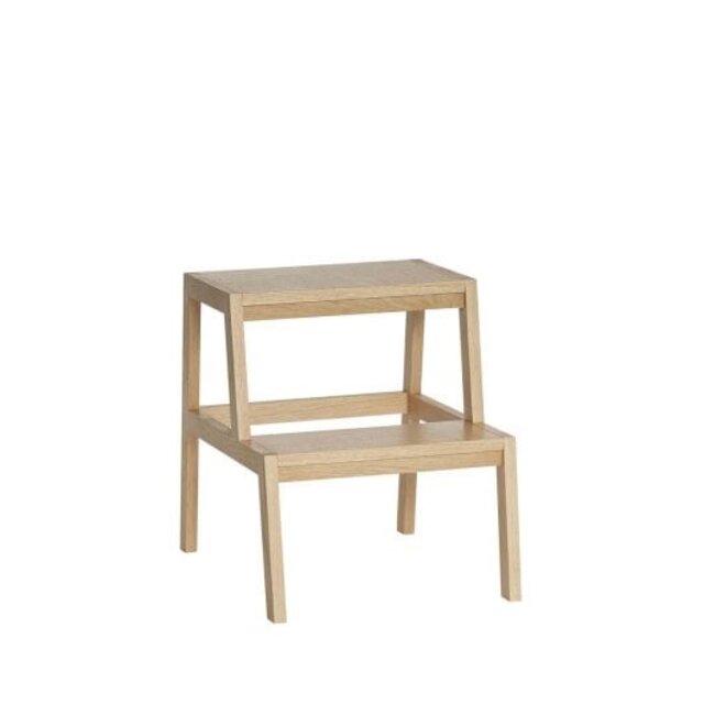 Hubsch Stool oak veneer - natural