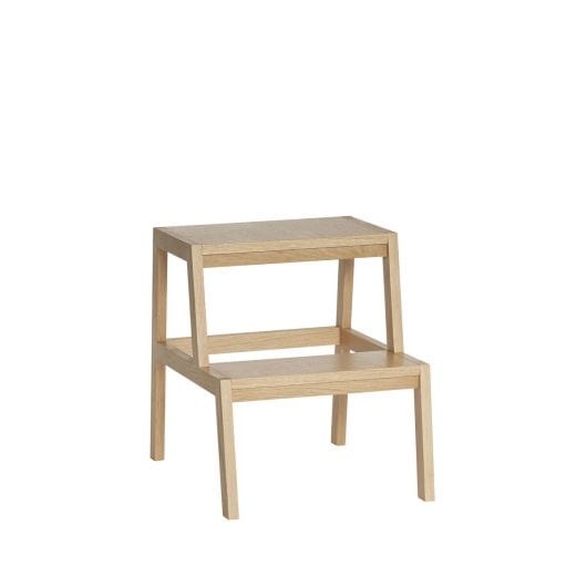 Hubsch Stool Oak Veneer - Natural