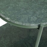 Hubsch Table metal/marble - green Hubsch Table metal/marble - green