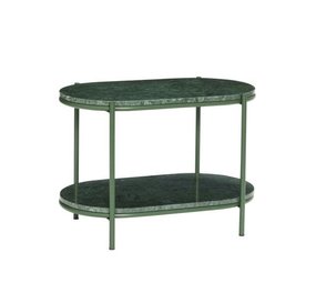Hubsch Table métal/marbre - vert Hubsch Table métal/marbre - vert