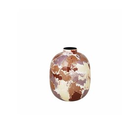 Broste Copenhagen Thyra vaas mix lichte kleuren - Ø25cm Broste Copenhagen Thyra vaas mix lichte kleuren - Ø25cm