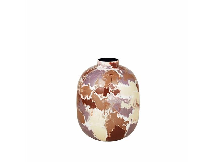 Broste Copenhagen Thyra vaas mix lichte kleuren - Ø25cm
