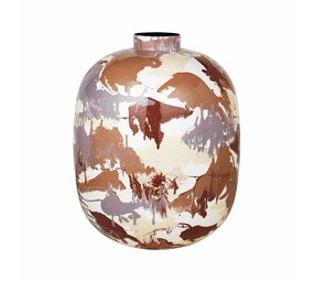 Broste Copenhagen Vaso Thyra mix colori chiari - Ø40cm Broste Copenhagen Vaso Thyra mix colori chiari - Ø40cm