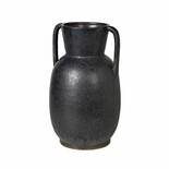 Broste Copenhagen Simi vase - antique grey/black