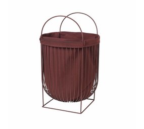 Broste Copenhagen Arild wasmand - aubergine Broste Copenhagen Arild wasmand - aubergine