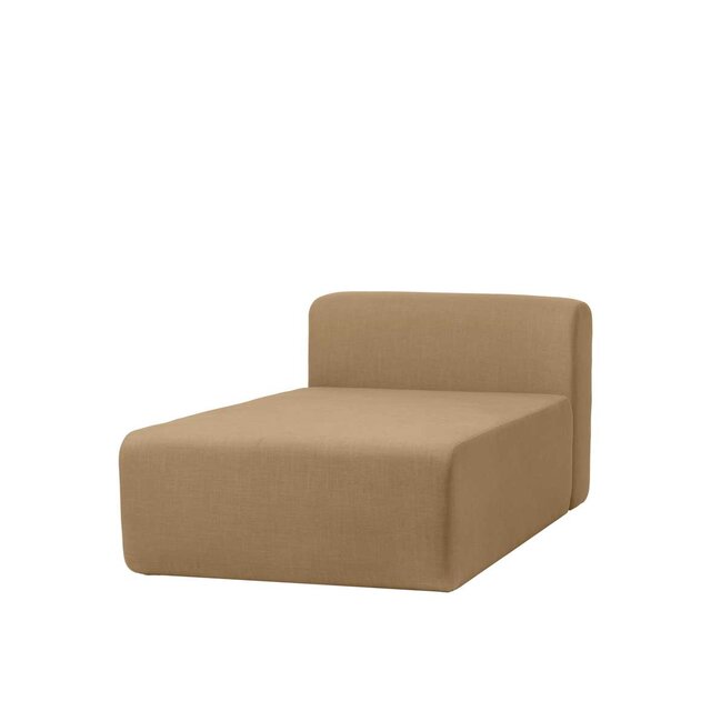 Broste Copenhagen Lagoon bank module chaise longue - oker