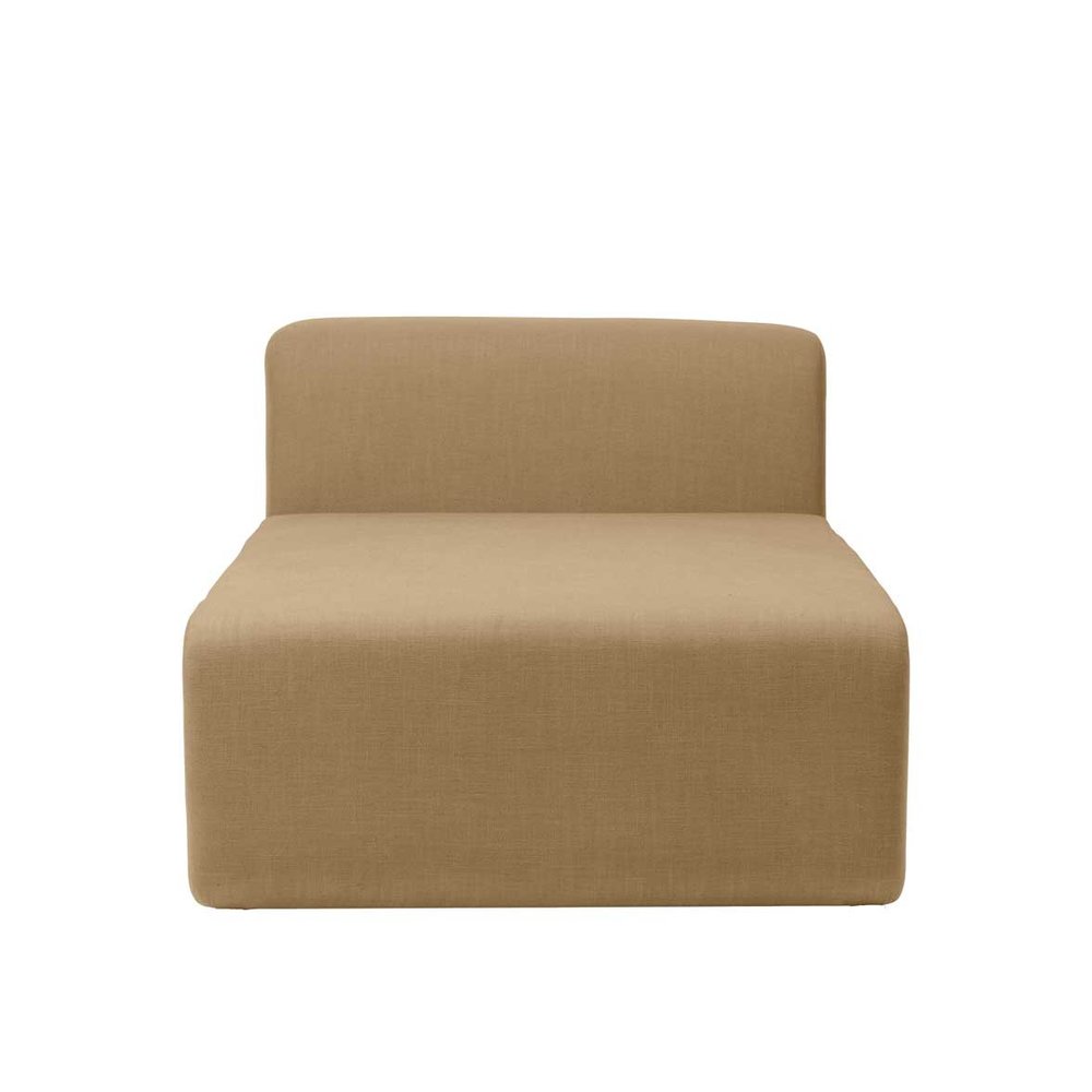 Broste Copenhagen Modulo divano Lagoon chaise longue - ocra Broste Copenhagen Modulo divano Lagoon chaise longue - ocra