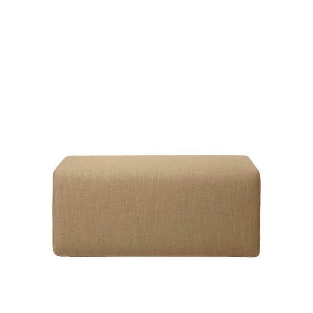 Broste Copenhagen Módulo sofá lagoon pouf-ocre Broste Copenhagen Módulo sofá lagoon pouf-ocre
