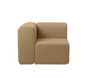 Broste Copenhagen Lagoon sofa module corner right - ocher Broste Copenhagen Lagoon sofa module corner right - ocher
