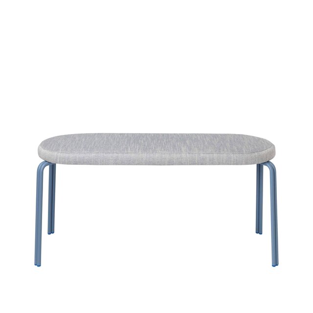 Broste Copenhagen Oda soffa 2 -sits textil - blå