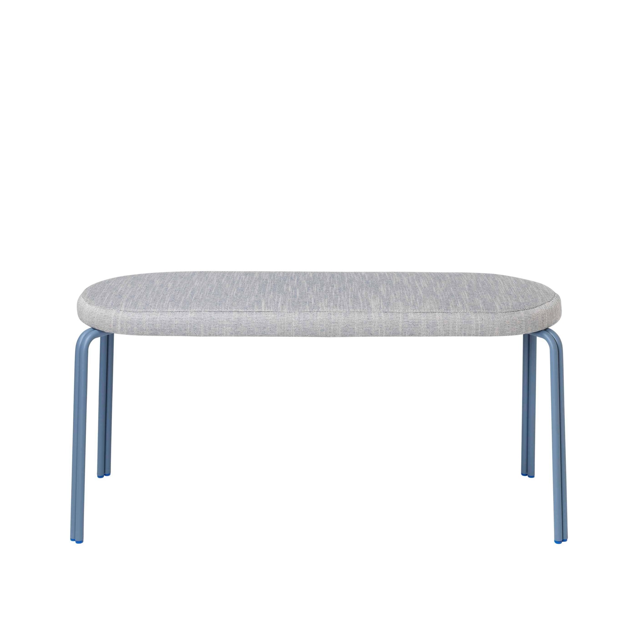 Broste Copenhagen Oda sofa 2 seater textile - blue