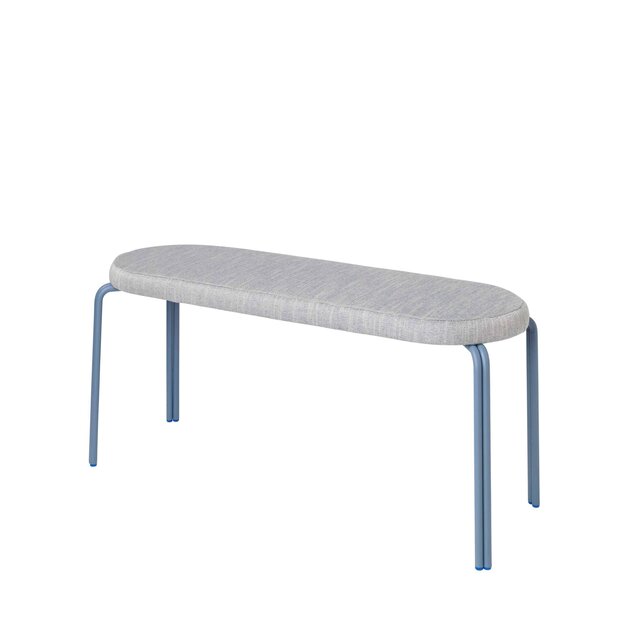 Broste Copenhagen Oda soffa 2 -sits textil - blå