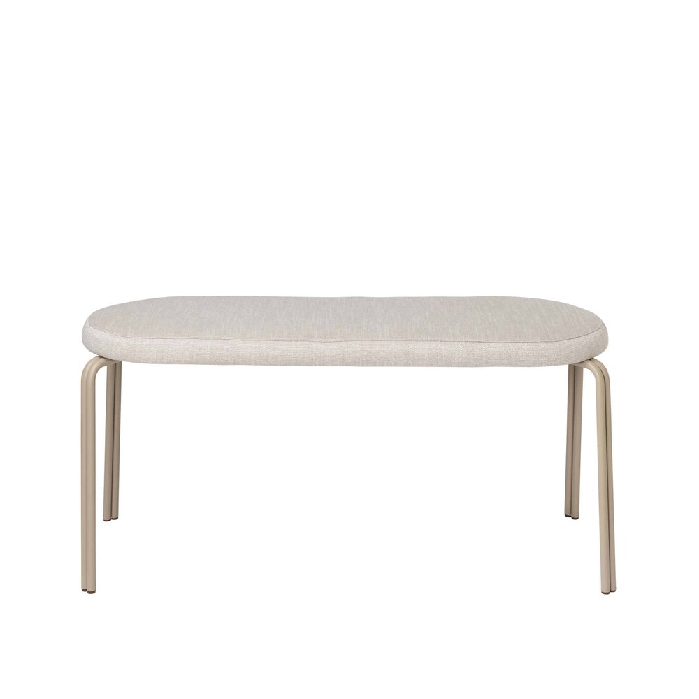Broste Copenhagen Oda bank 2 zits textiel - grijs Broste Copenhagen Oda bank 2 zits textiel - grijs