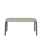 Broste Copenhagen Oda Sofa 2-Sitzer Textil - schwarz