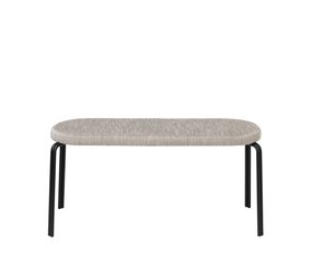 Broste Copenhagen Oda soffa 2 -sits textil - svart