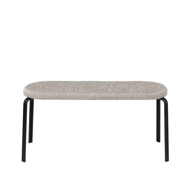 Broste Copenhagen Oda sofa 2 seater textile - black