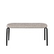 Broste Copenhagen Oda Sofa 2-Sitzer Textil - schwarz Broste Copenhagen Oda Sofa 2-Sitzer Textil - schwarz