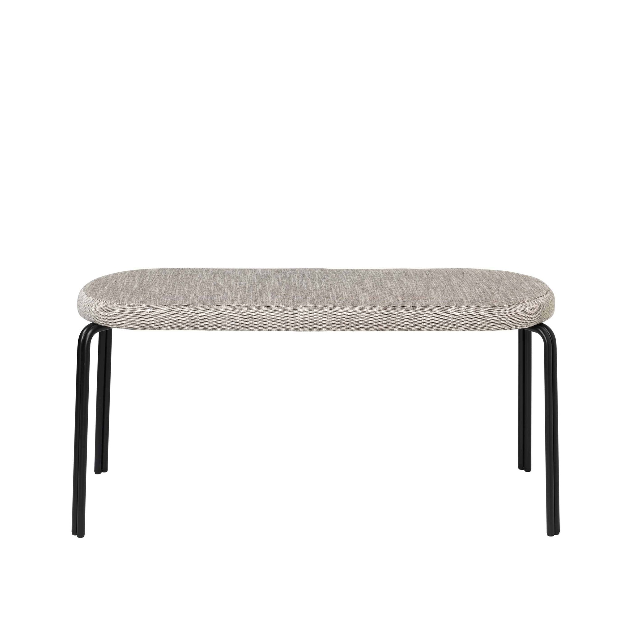Broste Copenhagen Oda sofa 2 seater textile - black