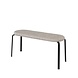 Broste Copenhagen Oda Sofa 2-Sitzer Textil - schwarz Broste Copenhagen Oda Sofa 2-Sitzer Textil - schwarz