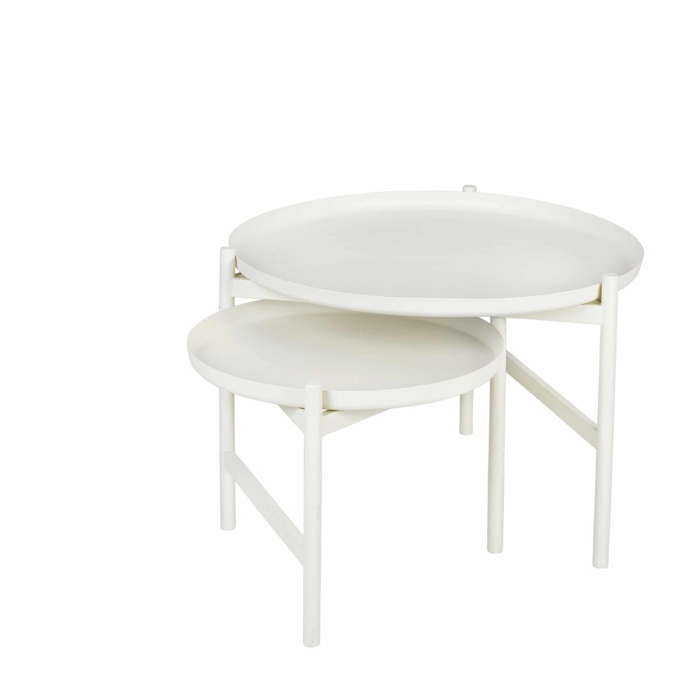 Broste Copenhagen Gymnast table - white Broste Copenhagen Gymnast table - white