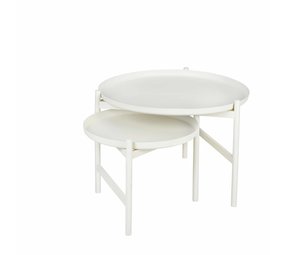 Broste Copenhagen Table de gymnaste - blanc Broste Copenhagen Table de gymnaste - blanc