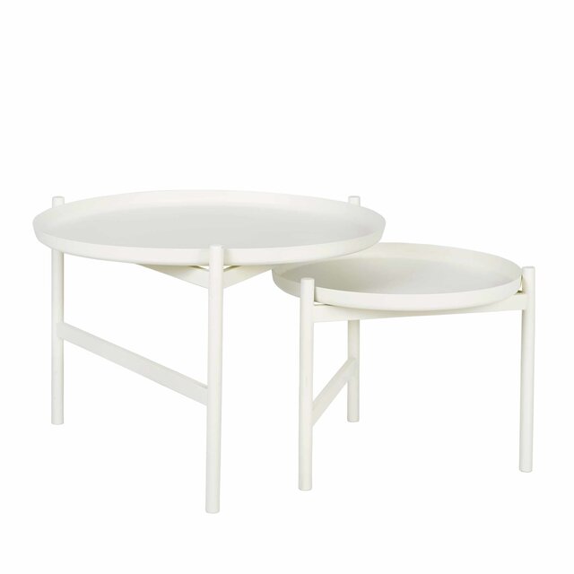 Broste Copenhagen Table de gymnaste - blanc
