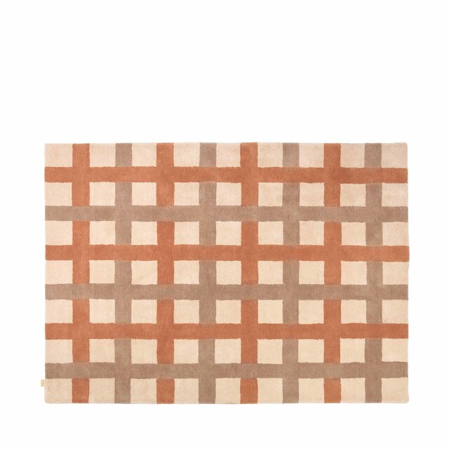 Broste Copenhagen Edith rug yellow/beige - 200x300cm