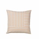 Broste Copenhagen Frankie kussen taupe/beige - 50x50cm Broste Copenhagen Frankie kussen taupe/beige - 50x50cm