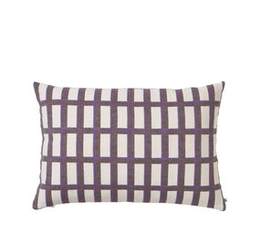 Broste Copenhagen Cuscino Isa viola - 40x60cm