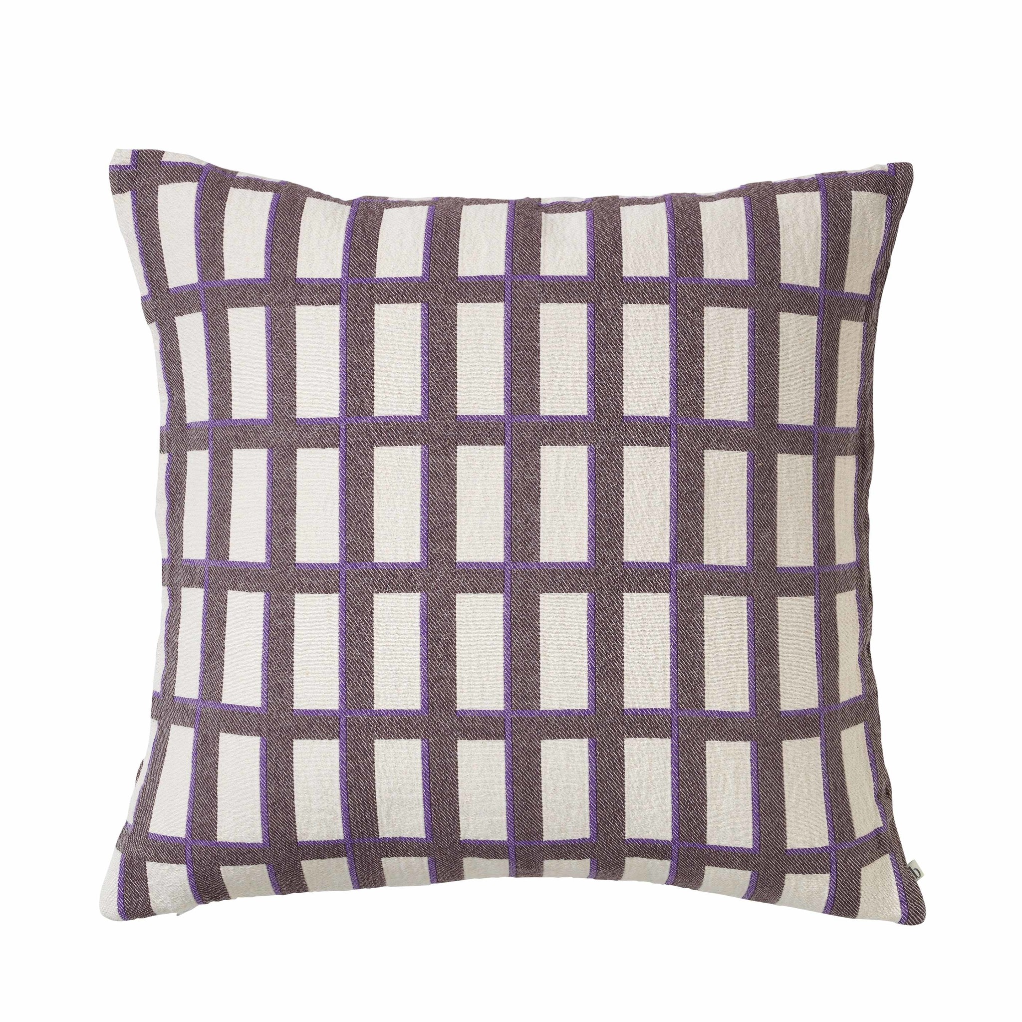 Broste Copenhagen Coussin Isa violet - 50x50cm