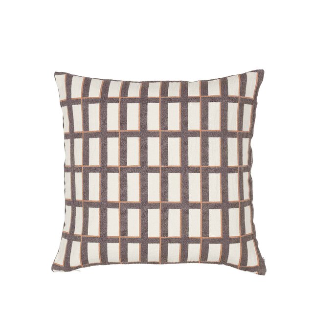 Broste Copenhagen Isa kussen bruin - 50x50cm