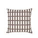 Broste Copenhagen Isa kussen bruin - 50x50cm Broste Copenhagen Isa kussen bruin - 50x50cm