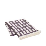 Broste Copenhagen Isa plaid violeta - 130x180cm Broste Copenhagen Isa plaid violeta - 130x180cm