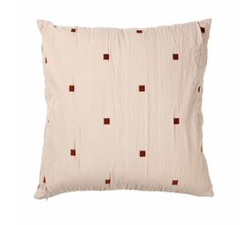 Broste Copenhagen Tove coussin coton - 60x60cm Broste Copenhagen Tove coussin coton - 60x60cm