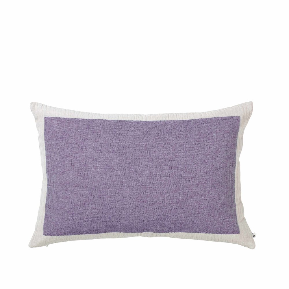 Broste Copenhagen Cuscino Mona viola - 40x60cm