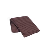 Broste Copenhagen Plaid Sena aubergine - 130x180cm